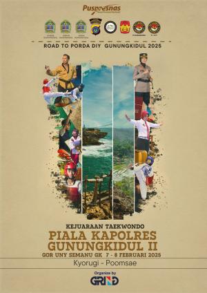 Kejuaraan KAPOLRES GUNUNG KIDUL TAEKWONDO CHAMPIONSHIP II TH.2025 Pengkab TI GK - GRIND ti-sman11yk.com